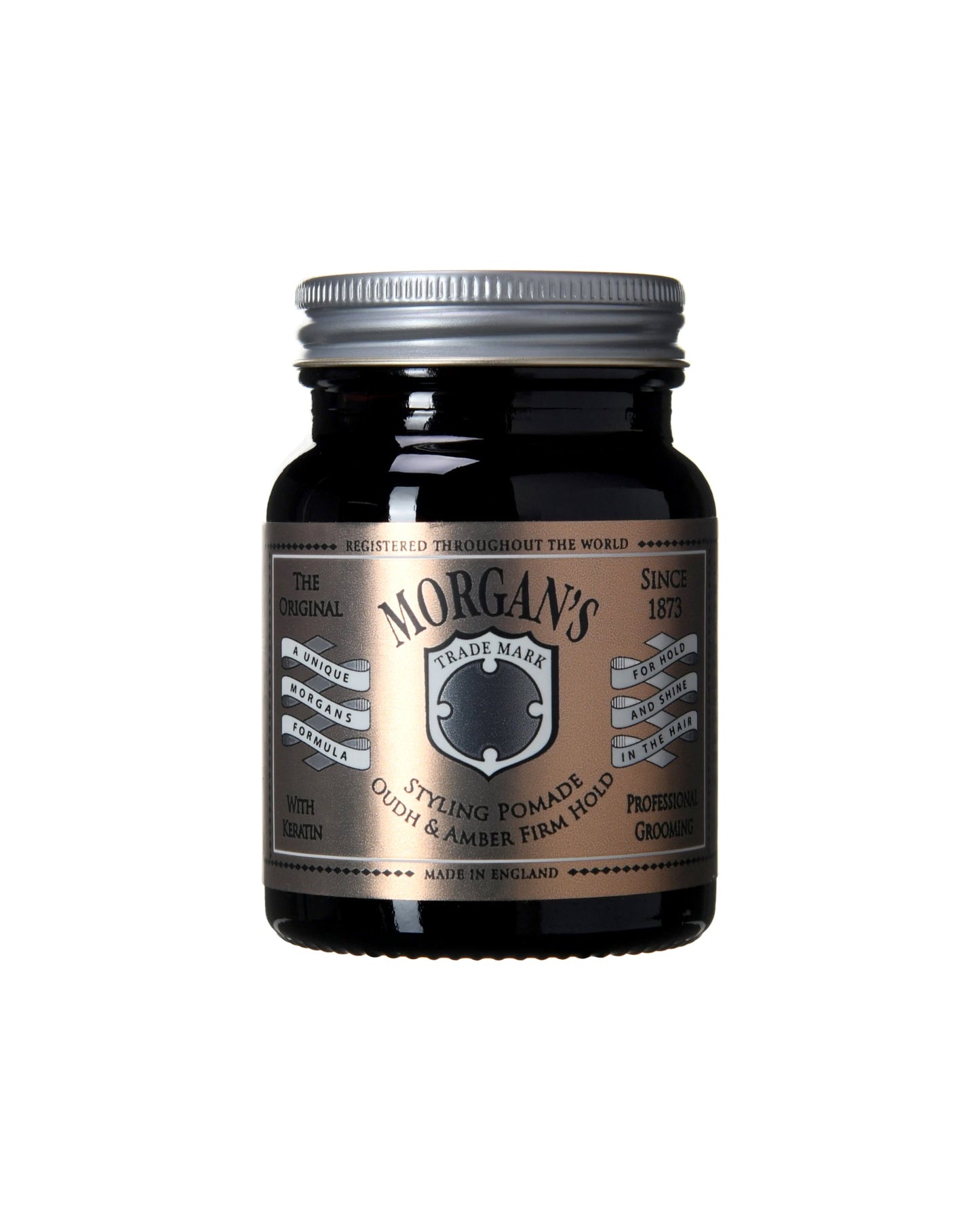 Morgan’s – Oudh & Amber Firm Hold Pomade Pomada do stylizacji o mocnym chwycie i naturalnym połysku