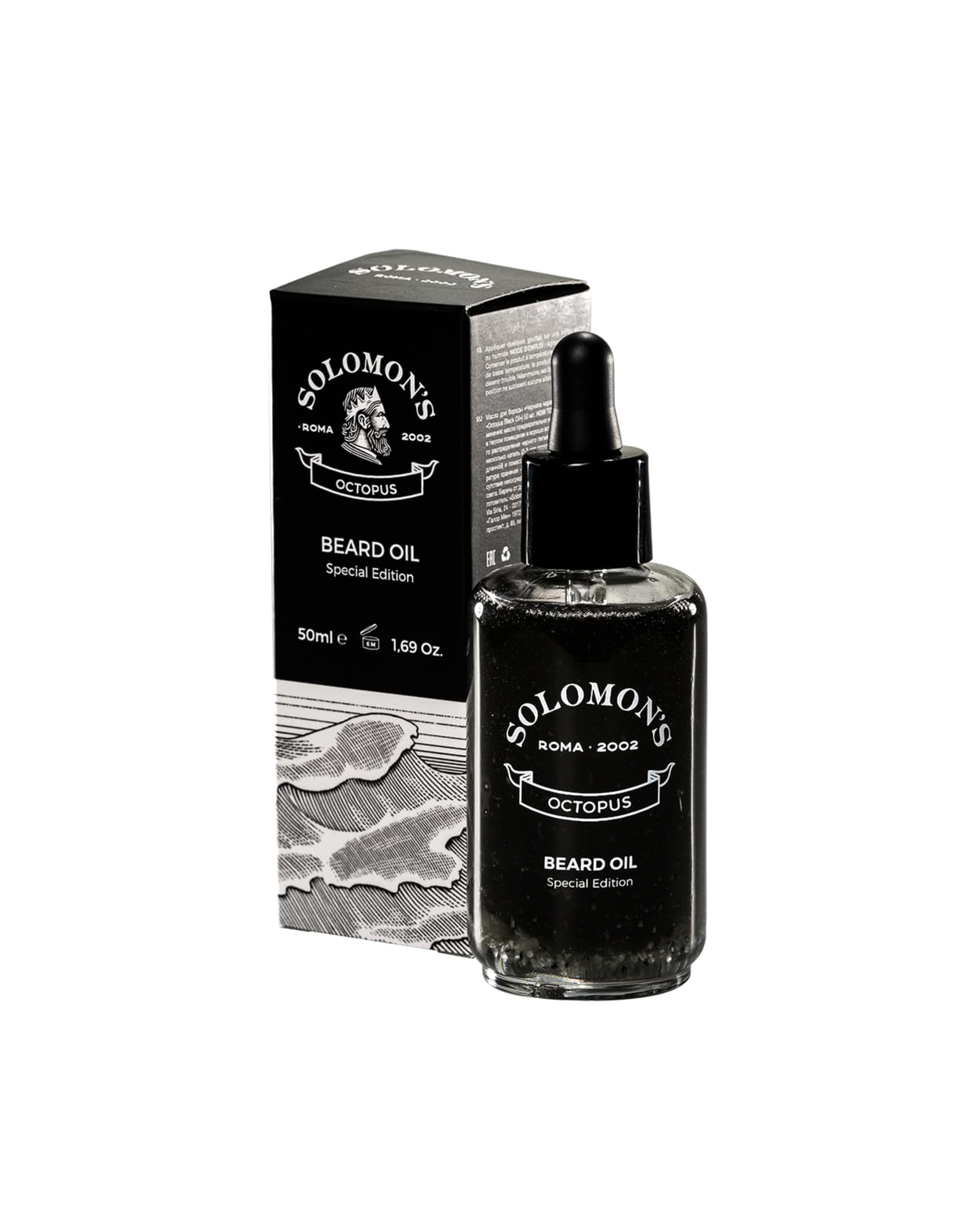 Solomon’s – Olejek do Brody Octopus Black Edition