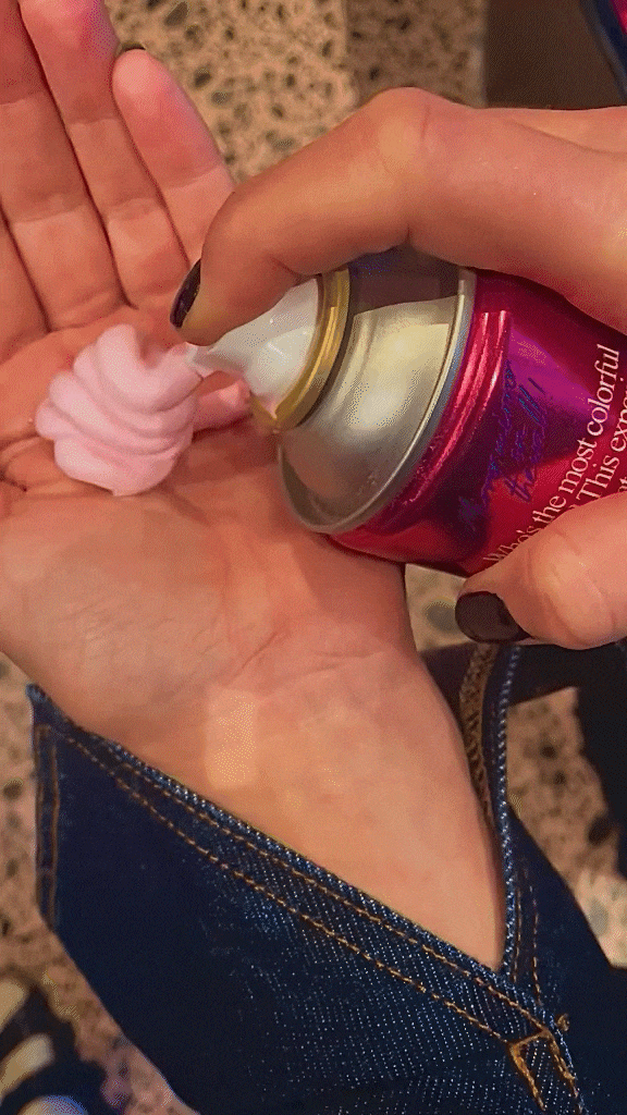 Mirrorflex Pink Shave Foam - Różowa pianka do golenia