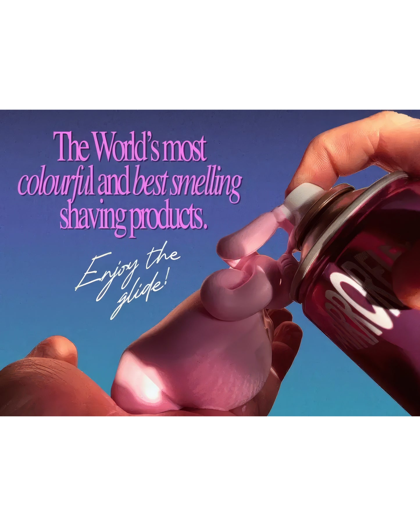 Mirrorflex Pink Shave Foam - Różowa pianka do golenia