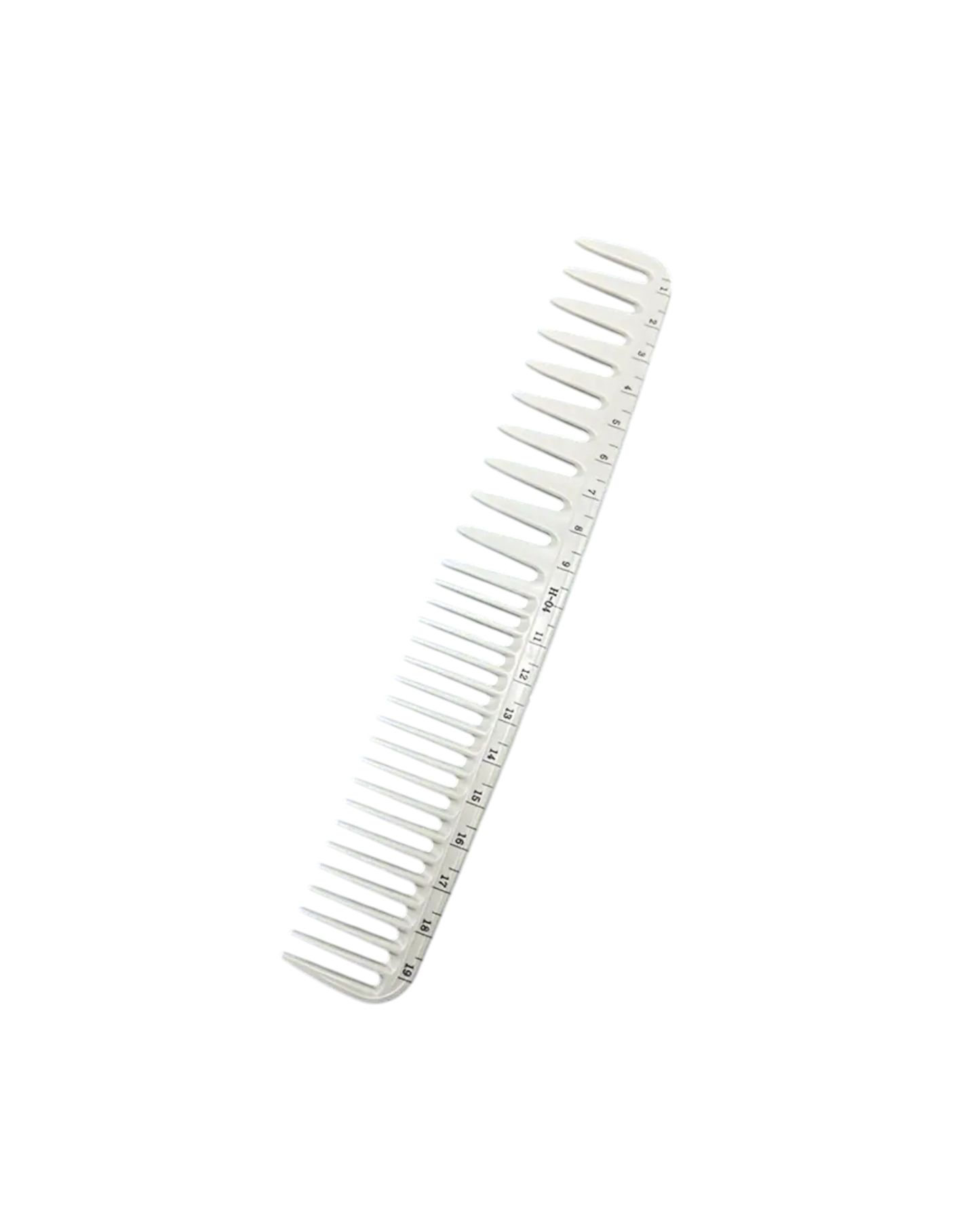 Grzebień fryzjerski z linijką