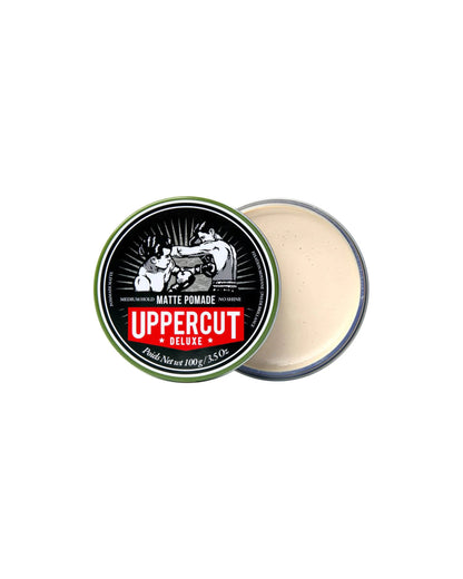 Uppercut Deluxe Matte Pomade – Matowa Pomada do Włosów 100 g