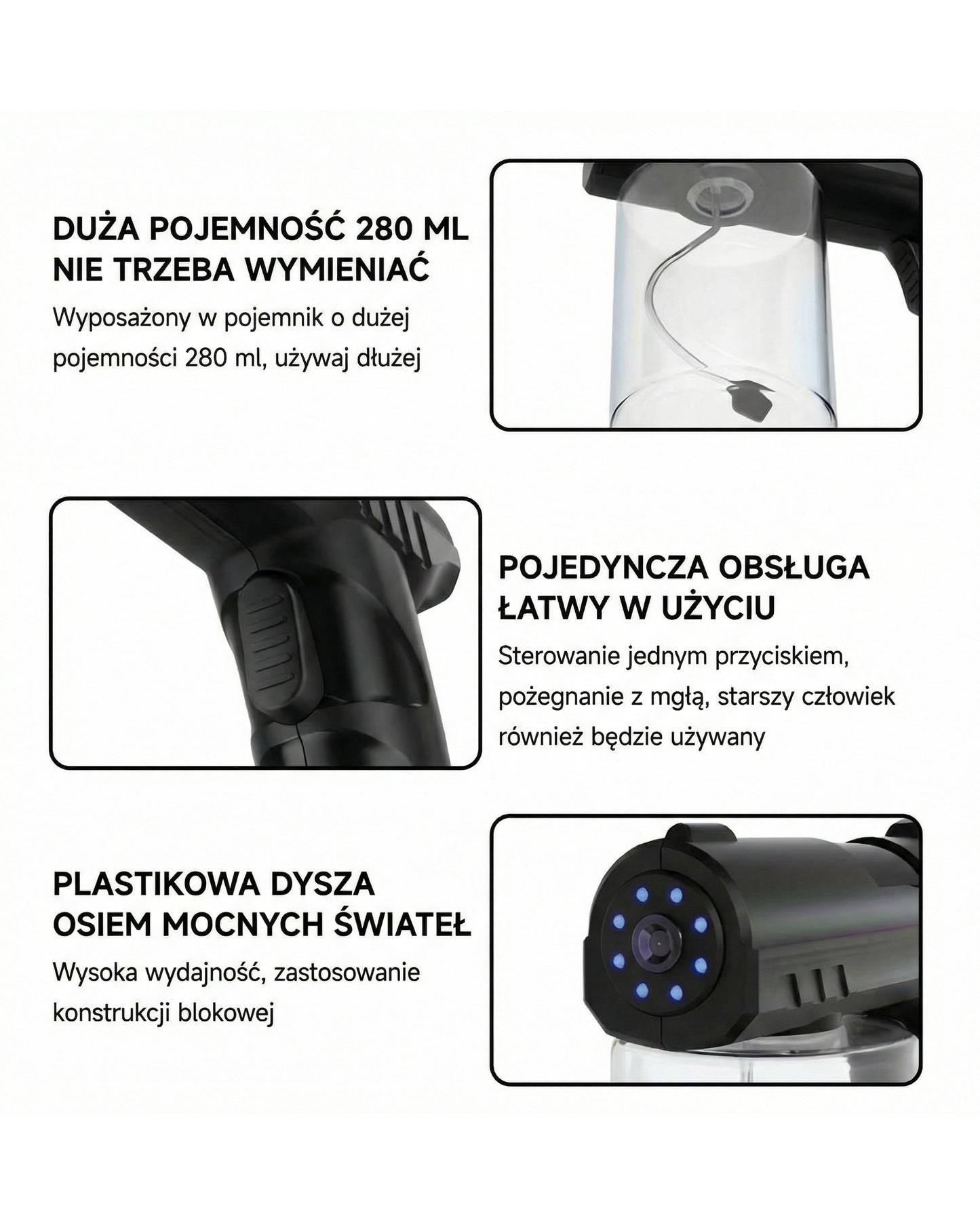 Nano Spray Gun – Bezprzewodowy atomizer do dezynfekcji