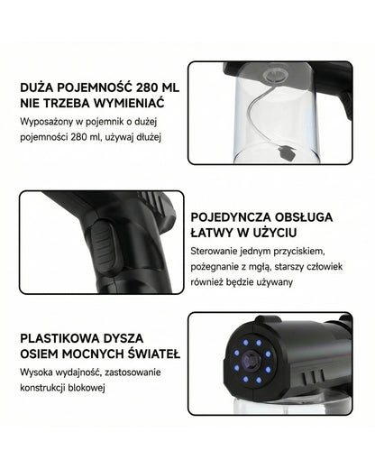 Nano Spray Gun – Bezprzewodowy atomizer do dezynfekcji
