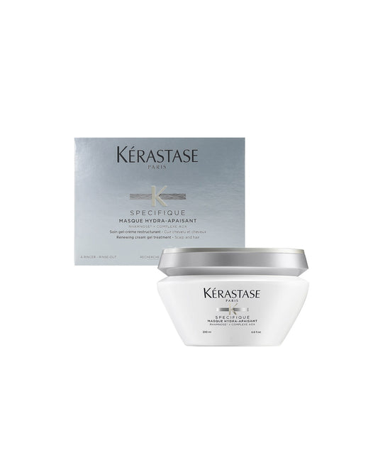 Kérastase Specifique Masque Hydra-Apaisant – Kojąca i Nawilżająca Maska do Skóry Głowy i Włosów