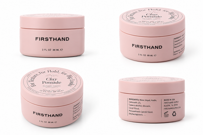Firsthand Clay Pomade – Matte Hair Styling Pomade, 88 ml