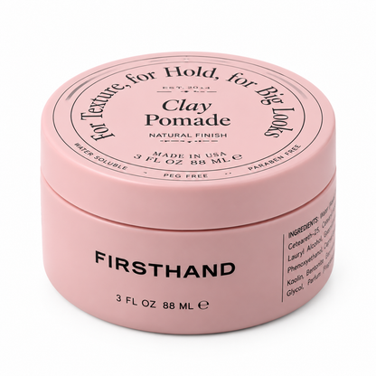 Firsthand Clay Pomade – Matte Hair Styling Pomade, 88 ml