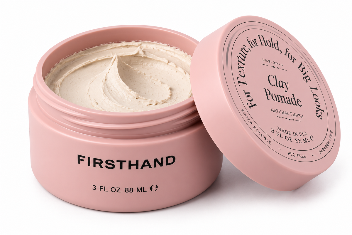 Firsthand Clay Pomade – Matte Hair Styling Pomade, 88 ml