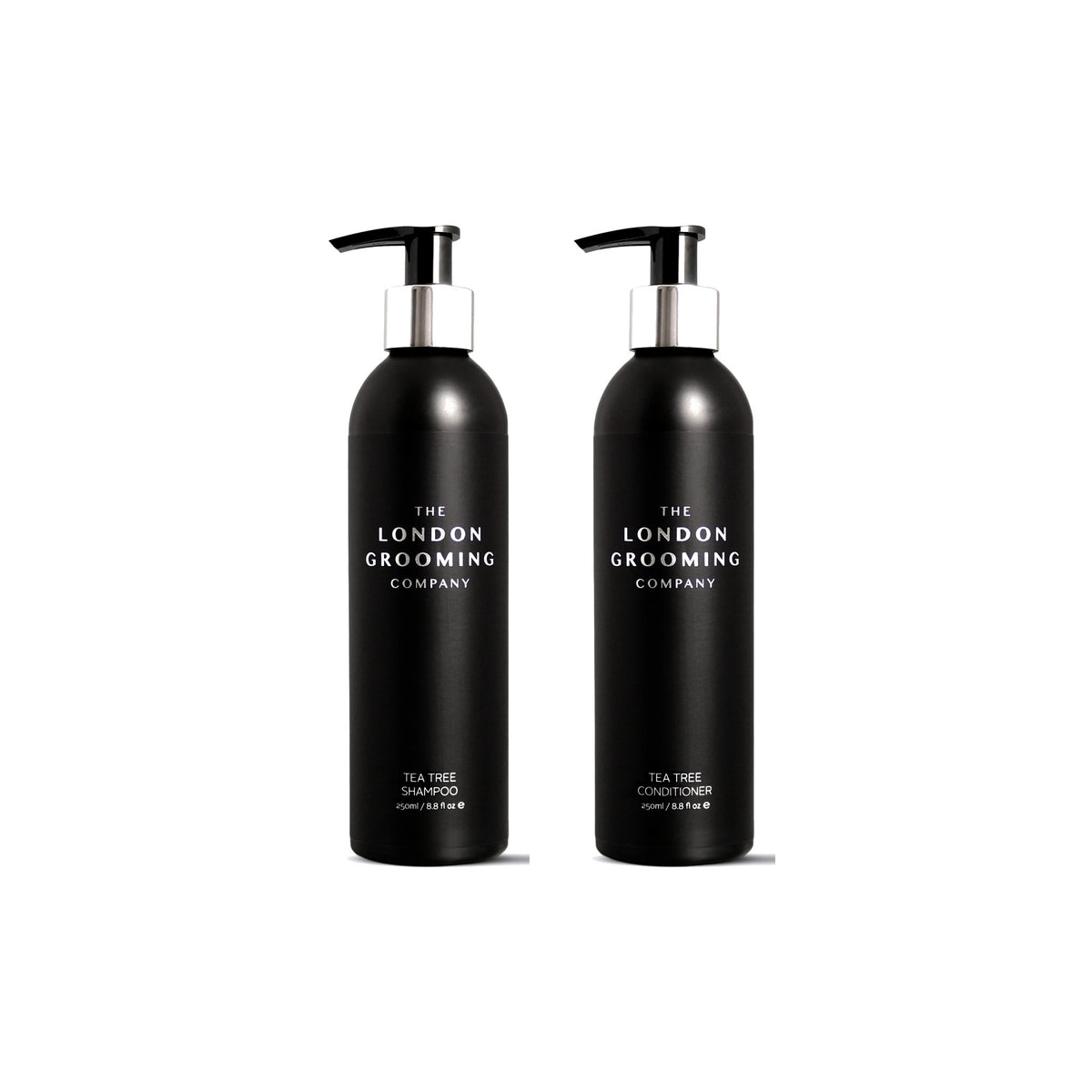 Zestaw London Grooming: szampon i odżywka z drzewem herbacianym